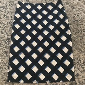 Ann Taylor Checkered Skirt